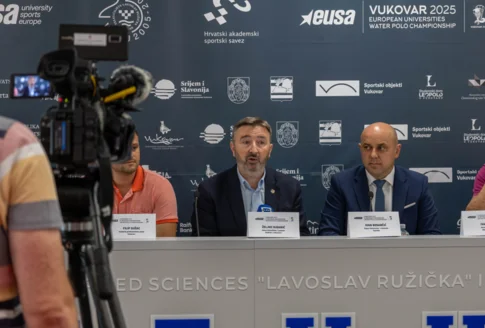 Third European University Water Polo Championship announced at a press conference in Vukovar